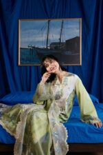 My Fashion Road Maryam Hussain Pakistani Luxury Lawn Suit | Dimple