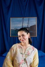 My Fashion Road Maryam Hussain Pakistani Luxury Lawn Suit | Hamna