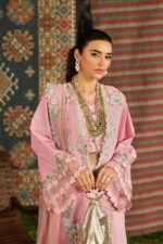My Fashion Road Maryam Hussain Pakistani Luxury Lawn Suit | Aesaar