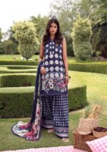 My Fashion Road Elaf Unstitched Premium Lawn Suit Belladore Vol 3 2026 | 1A DOMINO