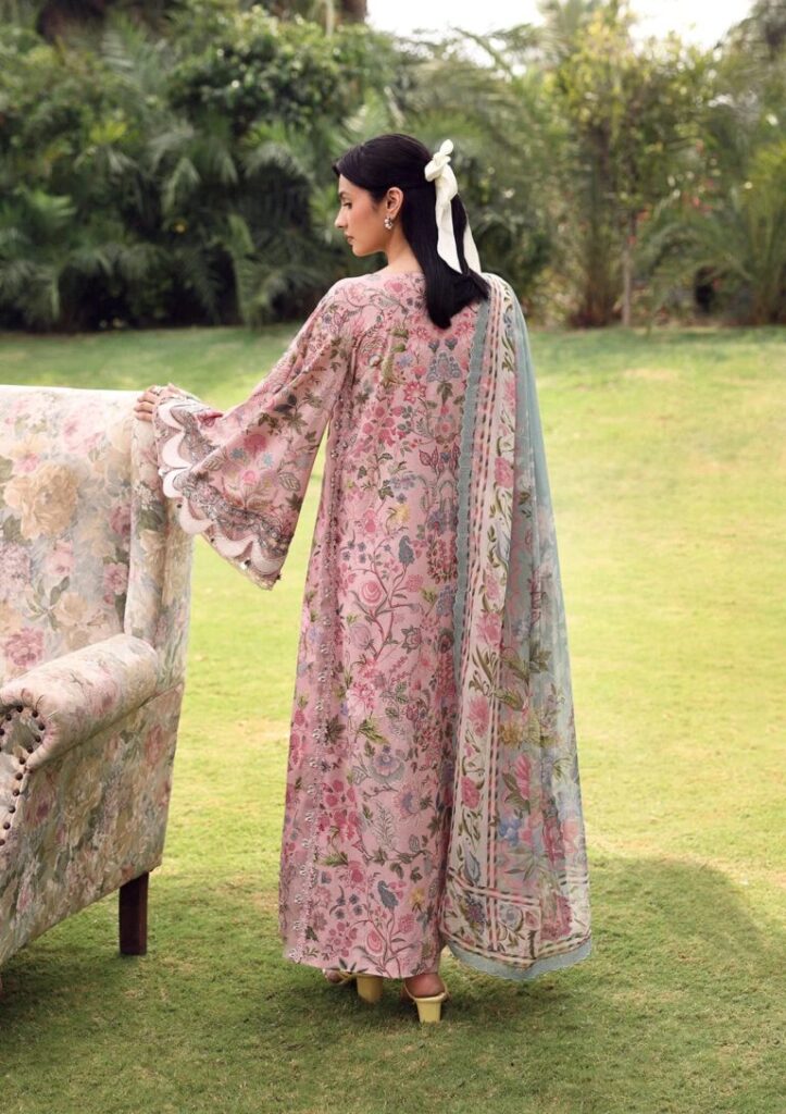 My Fashion Road Elaf Unstitched Premium Lawn Suit Belladore Vol 3 2026 | 3A CHESSA