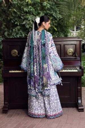 My Fashion Road Elaf Unstitched Premium Lawn Suit Belladore Vol 3 2026 | 2A PRISM