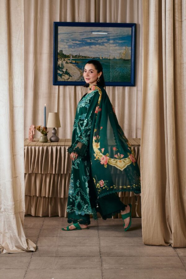 My Fashion Road Maryam Hussain Pakistani Luxury Lawn Suit | Maheer My Fashion Road Maryam Hussain Pakistani Luxury Lawn Suit | Maheer
