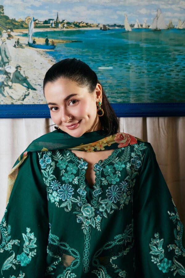 My Fashion Road Maryam Hussain Pakistani Luxury Lawn Suit | Maheer My Fashion Road Maryam Hussain Pakistani Luxury Lawn Suit | Maheer