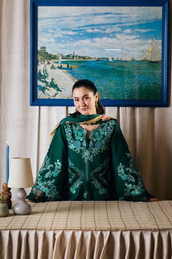 My Fashion Road Maryam Hussain Pakistani Luxury Lawn Suit | Maheer My Fashion Road Maryam Hussain Pakistani Luxury Lawn Suit | Maheer