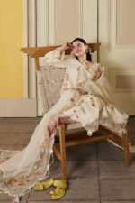 My Fashion Road Maryam Hussain Pakistani Luxury Lawn Suit | Hala