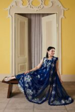 My Fashion Road Maryam Hussain Pakistani Luxury Lawn Suit | Sanam