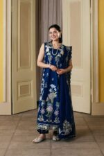 My Fashion Road Maryam Hussain Pakistani Luxury Lawn Suit | Sanam