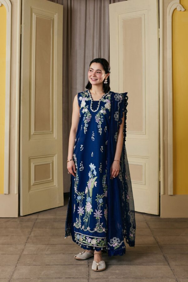 My Fashion Road Maryam Hussain Pakistani Luxury Lawn Suit | Sanam