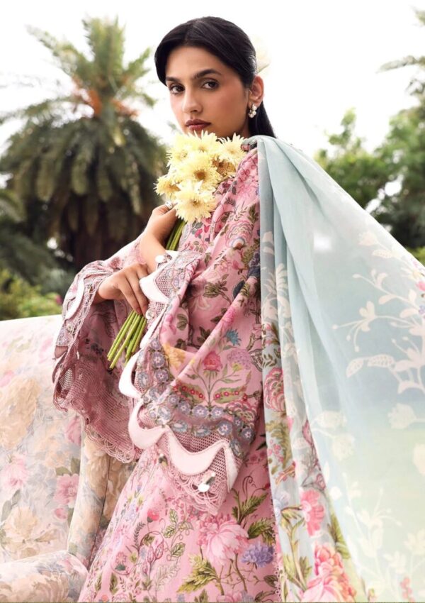 My Fashion Road Elaf Unstitched Premium Lawn Suit Belladore Vol 3 2026 | 3A CHESSA