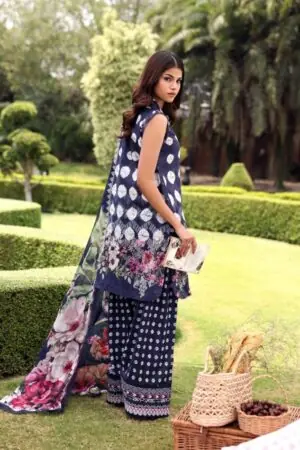 My Fashion Road Elaf Unstitched Premium Lawn Suit Belladore Vol 3 2026 | 1B QUEEN
