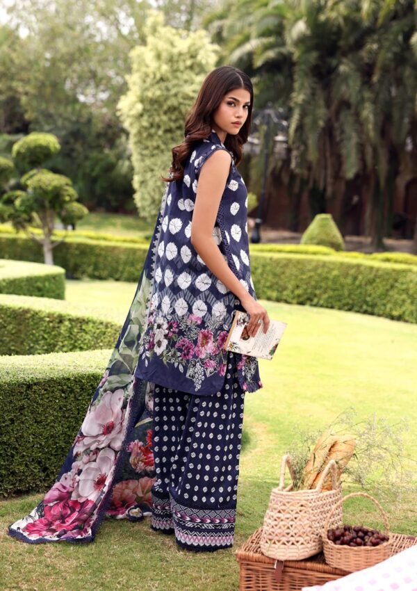 My Fashion Road Elaf Unstitched Premium Lawn Suit Belladore Vol 3 2026 | 1B QUEEN