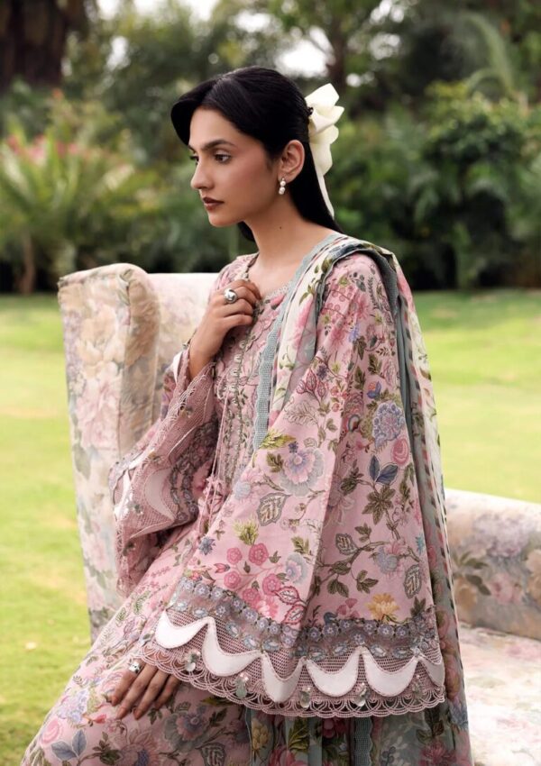 My Fashion Road Elaf Unstitched Premium Lawn Suit Belladore Vol 3 2026 | 3A CHESSA