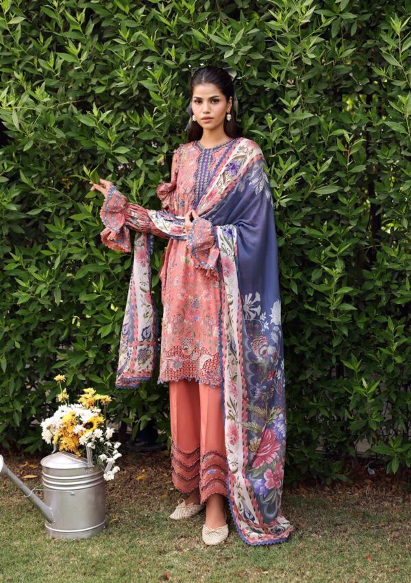 My Fashion Road Elaf Unstitched Premium Lawn Suit Belladore Vol 3 2026 | 3B LOVELLE
