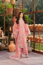 My Fashion Road Maryam Hussain Pakistani Luxury Lawn Suit | Dimple