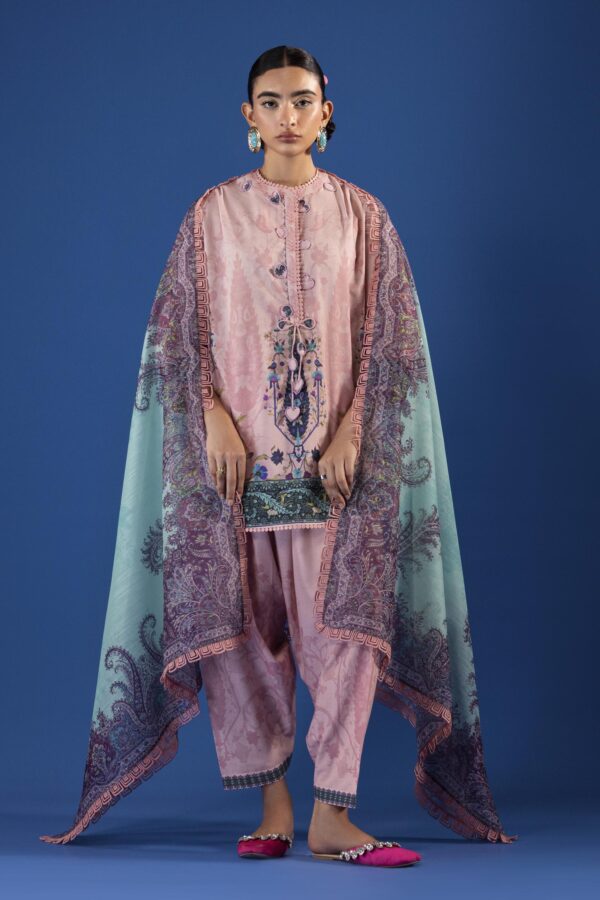 My Fashion Road Sana Safinaz Unstitched Printed Lawn Suit Vol 4 2026 | SN15 My Fashion Road Sana Safinaz Unstitched Printed Lawn Suit Vol 4 2026 | SN15