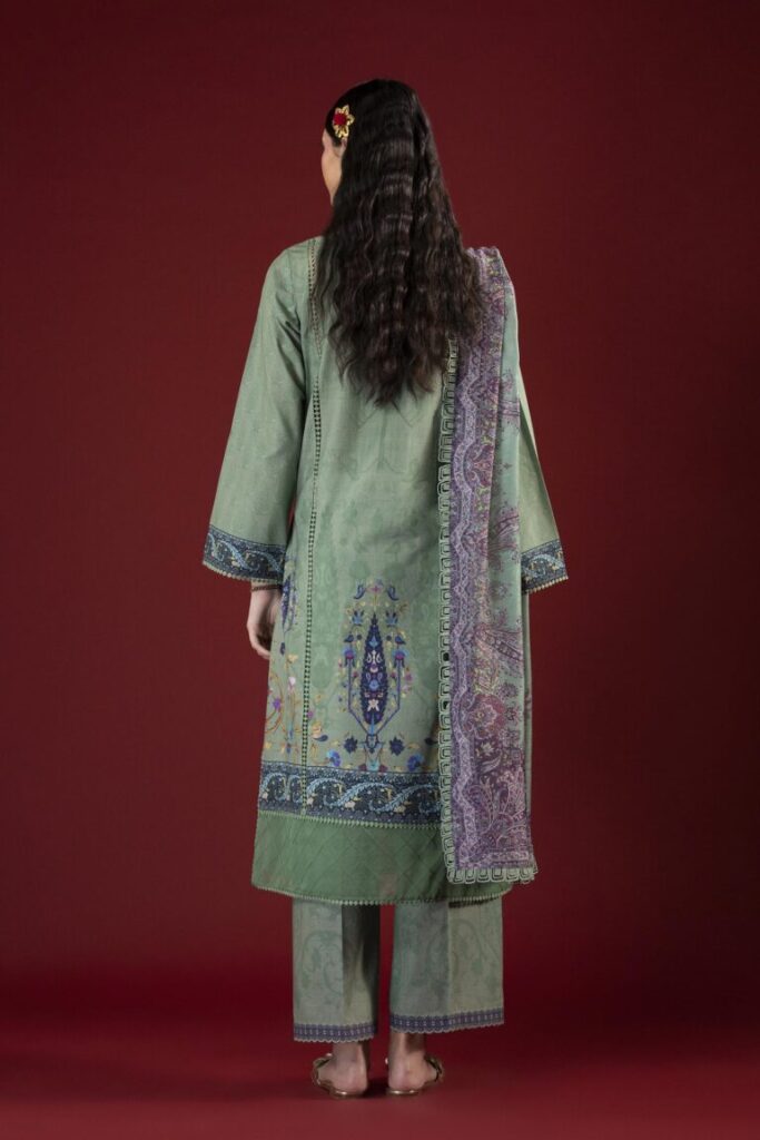 My Fashion Road Sana Safinaz Unstitched Printed Lawn Suit Vol 4 2026 | SN01