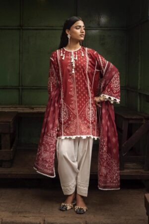 My Fashion Road Sana Safinaz Unstitched Printed Lawn Suit Vol 4 2026 | SN13