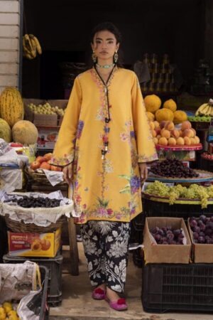 My Fashion Road Sana Safinaz Unstitched Printed Lawn Suit Vol 4 2026 | SN12