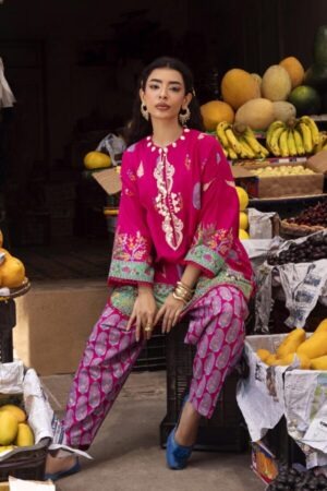My Fashion Road Sana Safinaz Unstitched Printed Lawn Suit Vol 4 2026 | SN10