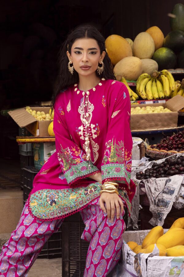 My Fashion Road Sana Safinaz Unstitched Printed Lawn Suit Vol 4 2026 | SN10 My Fashion Road Sana Safinaz Unstitched Printed Lawn Suit Vol 4 2026 | SN10
