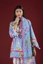 My Fashion Road Sana Safinaz Unstitched Printed Lawn Suit Vol 4 2026 | SN09