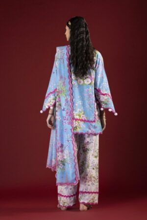 My Fashion Road Sana Safinaz Unstitched Printed Lawn Suit Vol 4 2026 | SN09