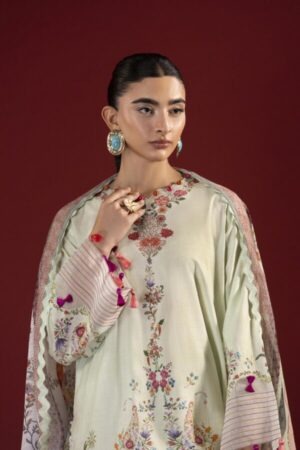 My Fashion Road Sana Safinaz Unstitched Printed Lawn Suit Vol 4 2026 | SN04