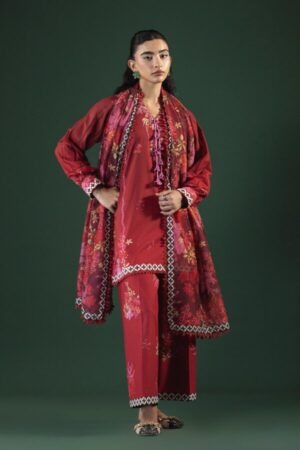 My Fashion Road Sana Safinaz Unstitched Printed Lawn Suit Vol 4 2026 | SN03