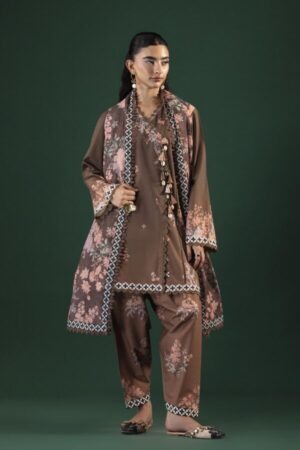 My Fashion Road Sana Safinaz Unstitched Printed Lawn Suit Vol 4 2026 | SN02