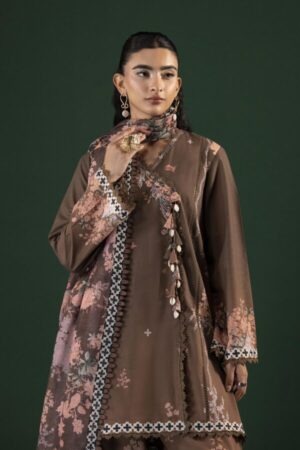 My Fashion Road Sana Safinaz Unstitched Printed Lawn Suit Vol 4 2026 | SN02