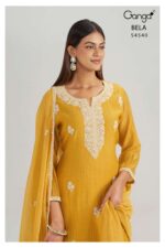 My Fashion Road Ganga Fashion Bela Pure Banarasi Mal Designer Suit | S4540 – A