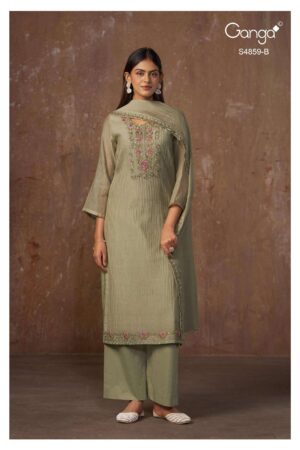 My Fashion Road Ganga Fashion Bhakti Exclusive Designs Ladies Suit | S4859 – B