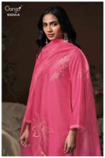 My Fashion Road Ganga Fashion Druya Designer Russian Silk Dress | S4244 – A