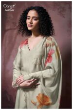 My Fashion Road Ganga Fashion Ekthara Pure Bemberg Silk Designer Suit | S4203 – D