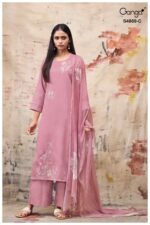 My Fashion Road Ganga Fashion Evikaa Premium Cotton Satin Suit | S4869 – C