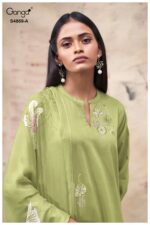 My Fashion Road Ganga Fashion Evikaa Premium Cotton Satin Suit | S4869 – A