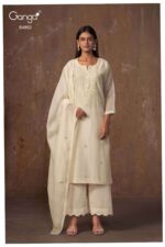 My Fashion Road Ganga Fashion Kiran Pure Banarasi Mal Designer Suit | S4862