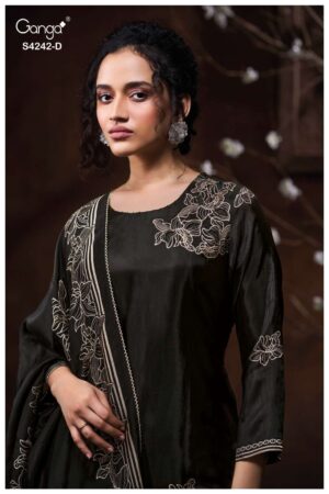 My Fashion Road Ganga Fashion Kynaa Exclusive Fancy ladies Suit | S4242 – D