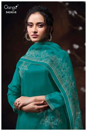 My Fashion Road Ganga Fashion Kynaa Exclusive Fancy ladies Suit | S4242 – B