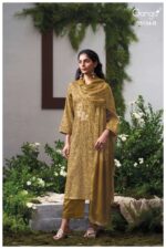 My Fashion Road Ganga Fashion Mithila Exclusive Satin Cotton Dress | S5134 – B
