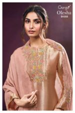 My Fashion Road Ganga Fashion Olesha Luxury Style Partywear Ladies Dress | S4355 – D