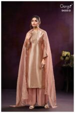 My Fashion Road Ganga Fashion Olesha Luxury Style Partywear Ladies Dress | S4355 – D