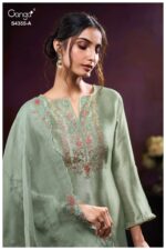 My Fashion Road Ganga Fashion Olesha Luxury Style Partywear Ladies Dress | S4355 – A