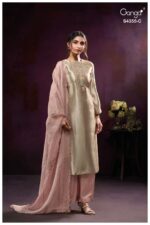 My Fashion Road Ganga Fashion Olesha Luxury Style Partywear Ladies Dress | S4355 – C