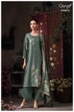 My Fashion Road Ganga Fashion Saoirse Pure Viscose Silk Latest Suit | S5080 – D