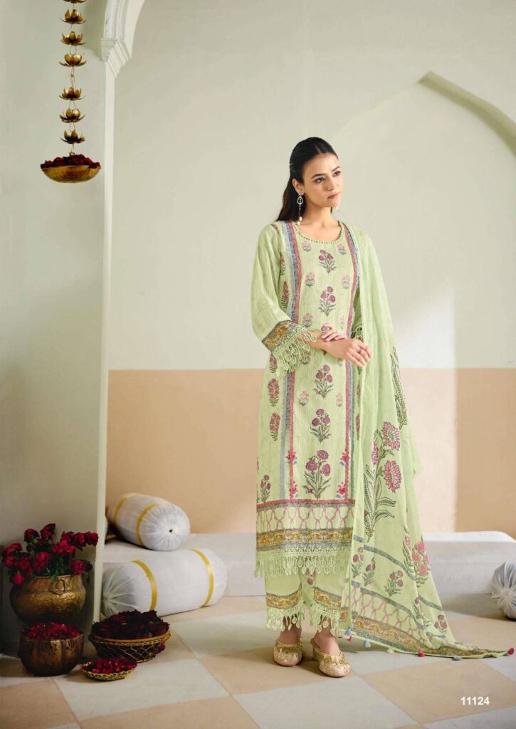 My Fashion Road Jay Vijay Pranaya Premium Designs Cotton Dress | 11124
