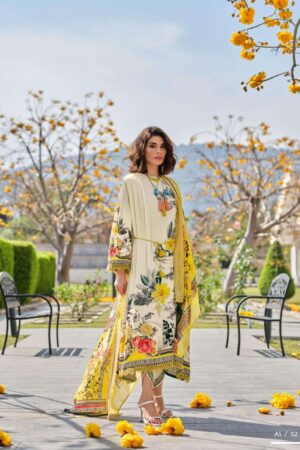 My Fashion Road Varsha Artisan Story Premium Lawn Cotton Suit | AS – 02