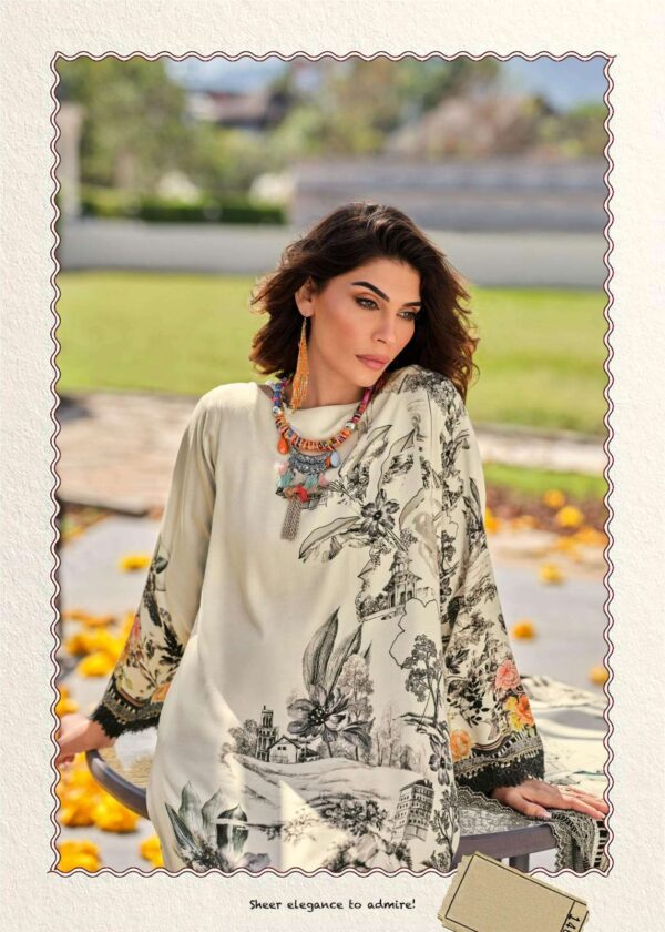 My Fashion Road Varsha Artisan Story Premium Lawn Cotton Suit | AS – 03