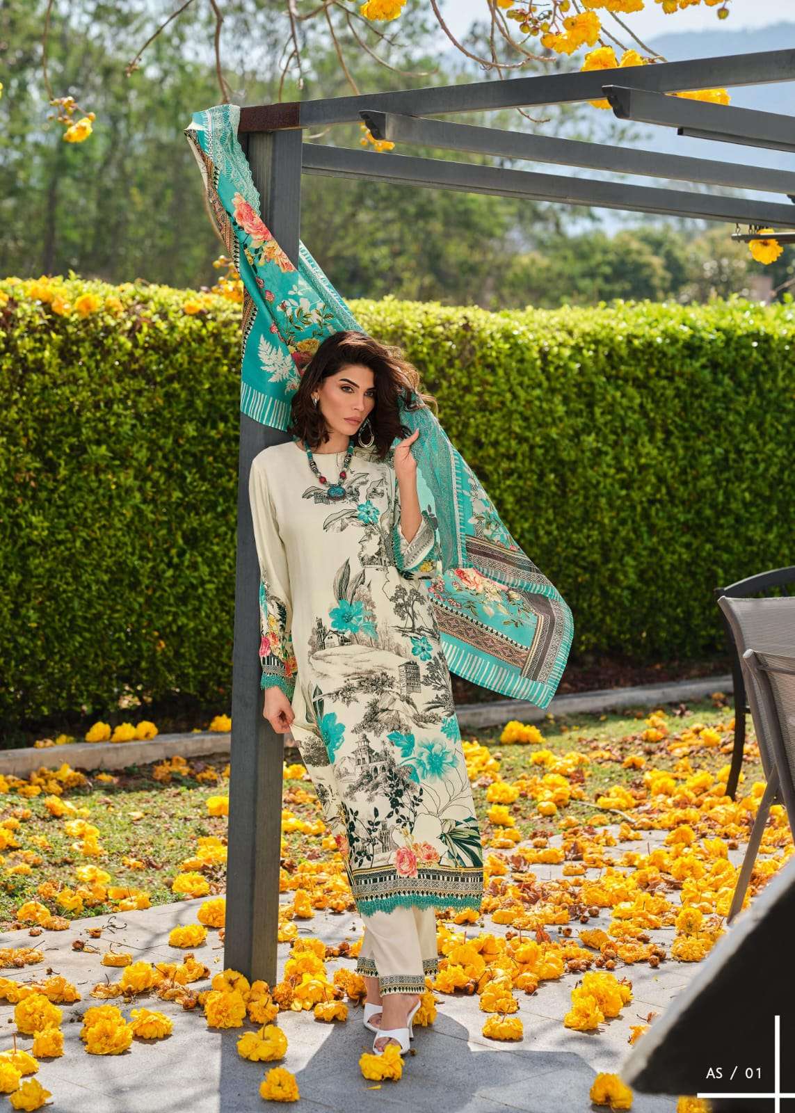 My Fashion Road Varsha Artisan Story Premium Lawn Cotton Suit | AS – 01 My Fashion Road Varsha Artisan Story Premium Lawn Cotton Suit | AS – 01